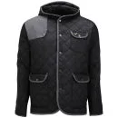 Voi Jeans Men's Majesty Hooded Jacket - Black - S - Schwarz Bild 1