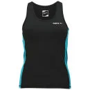 Gola Women's Pica Fitness Vest - Black/Capri Blue - UK 8 - Black/Blue Bild 1