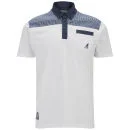 Kangol Herren Belser Polo Shirt - Weiß - S - Weiß Bild 1