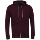 Brave Soul Men's Adriand Hoody - Burgundy - S - Bordeauxrot Bild 1