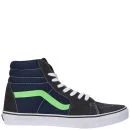 Vans Sk8-Hi Top Trainers - Dark Shadow / Green Flash - 6 - Dark shaddow/Green Flash Bild 1