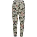 ONLY Women's Trixie Printed Trousers - Pumice Stone - XS/UK 6 - Grau Bild 1