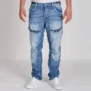 Jack & Jones Men's Dale Feng Twist Seam Jean - Stonewash - 30/30 - Stonewash Bild 1