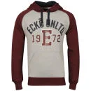 Ecko Men's Merlin Overhead Hoody - Grey Marl/Zinfandel/Ink Well - S - Grey Marl/Zindfandel/Ink Well Bild 1