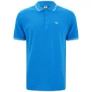 Gola Men's Contrast Tipping Polo Shirt - North Blue/Optic White - S - North Blue/Optic White Bild 1