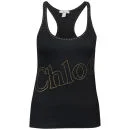 Chloe Women's Raceback Studded Vest Top - Black - 10 - Schwarz Bild 1