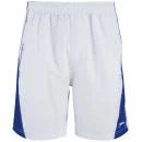 Slazenger Men's Rix Woven Shorts - White/Blue - S - Weiss-Blau Bild 1