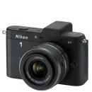 Nikon 1 V1 Compact System Camera with 10-30mm Lens Kit - Black (10.1MP) 3 Inch LCD Bild 1
