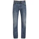 Bench Men's Density Loose Fit Jeans - Mid Wash - 28S - Mid Wash Bild 1
