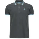 Kangol Men's Joshua Polo Shirt - Storm Grey - S - Grau Bild 1