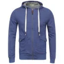 Boxfresh Men's Haben Fleck Zip Thru - True Blue - S - True Blue Bild 1