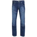 Smith & Jones Men's Usario Straight Fit Jeans - Mid Wash - 30S - Blau Bild 1