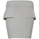 Chickster Women's Trooper Skirt - Grey - 8 - Grau Bild 1
