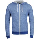 Brave Soul Men's Isaac Zip Through Hoody - Blue - S - Blau Bild 1