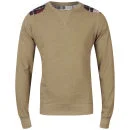 Brave Soul Men's Hector Sweatshirt - Light Brown - S - Light Brown Bild 1