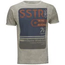Soul Star Men's Washlab T-Shirt - Stone - S - Stein Bild 1