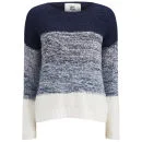 Vero Moda Women's Fulki Contrast Jumper - Black Iris - XS/UK 8 - Marineblau Bild 1