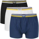 Everlast Men's 3-Pack Boxers - Navy/Black/White - S - Navy/Black/White Bild 1
