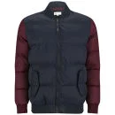 55 Soul Men's Washington Jacket - Navy/Burgundy - S - Navy/Burgundy Bild 1