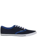 Ringspun Men's Plimsolls - Navy - 7 - Marineblau Bild 1