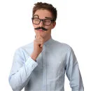 Gläser mit Schnurrbart - Moustache Bild 1