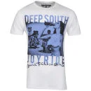 Ringspun Herren Photo Print Thirsty T-Shirt - Weiß - S - Weiß Bild 1