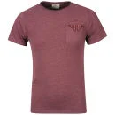 Boxfresh Men's Lazarro T-Shirt - Tawny Port Marl - S Bild 1