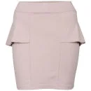 Chickster Women's Trooper Skirt Blush Nude - 8 - Rosa Bild 1