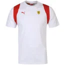 Puma Men's Ferrari T-Shirt - White - S - Weiß Bild 1