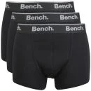 Bench Herren 3er-Pack Fashion Boxershorts - Schwarz - S - Schwarz Bild 1