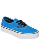 Vans Kids' Authentic Canvas Trainers - Brilliant Blue/True White - 3 - Brilliant Blue/True White Bild 1