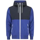 55 Soul Männer Reggie Jacke - Marineblau/Kobalt/Gelb - S - Navy/Cobalt Bild 1