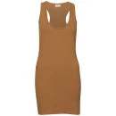 nümph Womens Elin Basic Long Vest - Earth - XS - Tan Bild 1