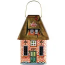 Individual Bags of Iced and Chocolate Coated Lebkuchen in a Lantern Tin Bild 1