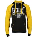 Everlast Men's Brushback Sweatshirt - Black/Yellow - S - Black/Yellow Bild 1