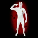 Morphsuits - Bullethole, Ganzkörperanzug, Einschussloch, weiß - M - Bullethole Bild 1