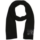 Crosshatch Men's Plush Knitted Rib Scarf - Black Bild 1
