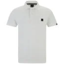 Bench Herren Resting Polo Shirt - Weiß - S - Weiß Bild 1