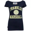 Franklin & Marshall Women's Jersey Uni T-Shirt - Navy - XS - Marineblau Bild 1