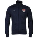 Nike Men's Usa Authentic N98 Track Top - Navy/White - S - Navy/White Bild 1