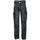 Enzo Boys' EZB22 Straight Leg Blue-Denim Jeans - 24R - Blau Bild 1