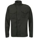 Brave Soul Herren Strong Reißverschluss Baumwolle Twill Jacke - Kohle - S - Dunkelgrau Bild 1