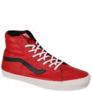 Vans Sk8-Hi Top Leather Trainers - Chilli Pepper / Black - 6 - (Leather) chili pepper/black Bild 1