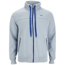 Slazenger Men's Gascoigne Track Top - Grey/Crown Blue - S - Grey/Crown Blue Bild 1