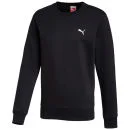 Puma Men's Essential Crew Neck Sweatshirt - Black - S - Schwarz Bild 1