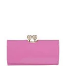 Ted Baker Women's Ronee Enamel Heart Matinee Purse - Neon Pink Bild 1