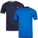 Slazenger Men's 2-Pack T-Shirt - Blue/Navy - S - Blue/Navy Bild 1