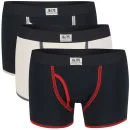 Jack & Jones Men's 3-Pack CG Boxers - Pompeian Red - S - Rot Bild 1