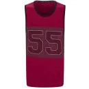 55 Soul Men's Mistral Mesh Vest - Red/Black - S - Rot/Schwarz Bild 1
