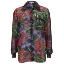 Glamorous Damen Floral Print Bluse - Multi - 8 - Bunt Bild 1